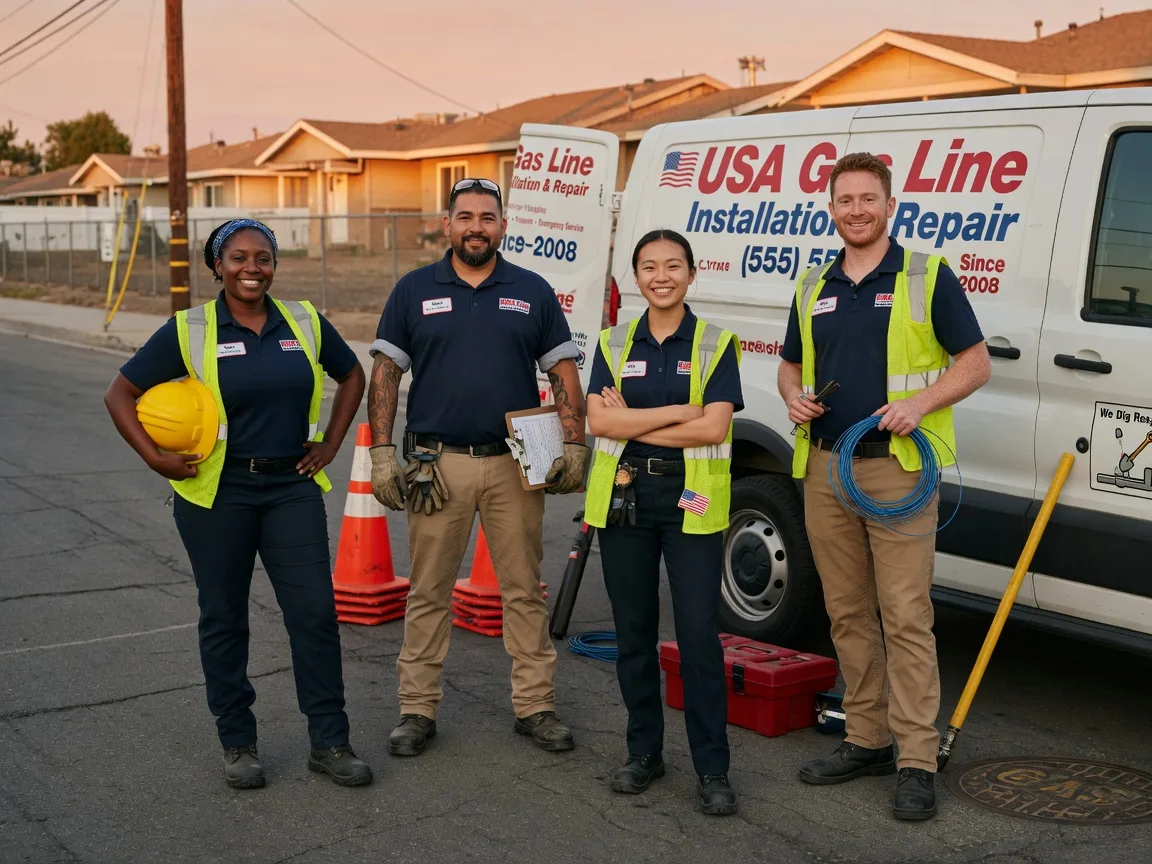 Gas Line Installation company in New Florence, PA